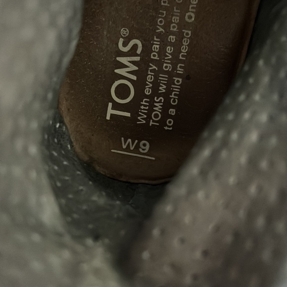 Toms Heeled Wool Like Bootie Size 9 - Picture 11 of 12